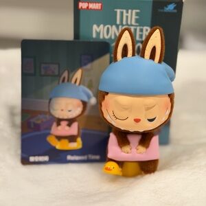 POP MART THE MONSTERS Labubu - 1:00 A.M. 1AM Series Figures RELAXED TIME